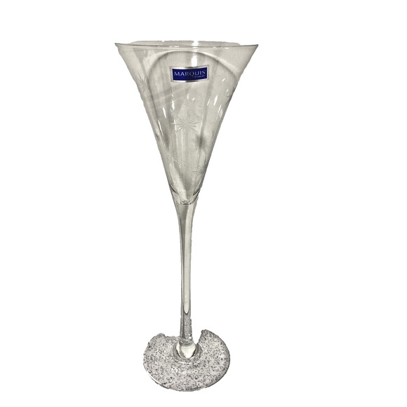 Marquis By Waterford Celebration Champagne Flute Elegant Etched Stemware Set (3) - Picture 2 of 7